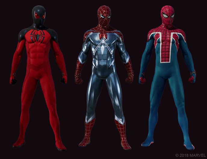 スパイダーマンps4 お前らが思う一番カッコいいスーツって何 スーツの質感もヤバすぎる アクションゲーム速報